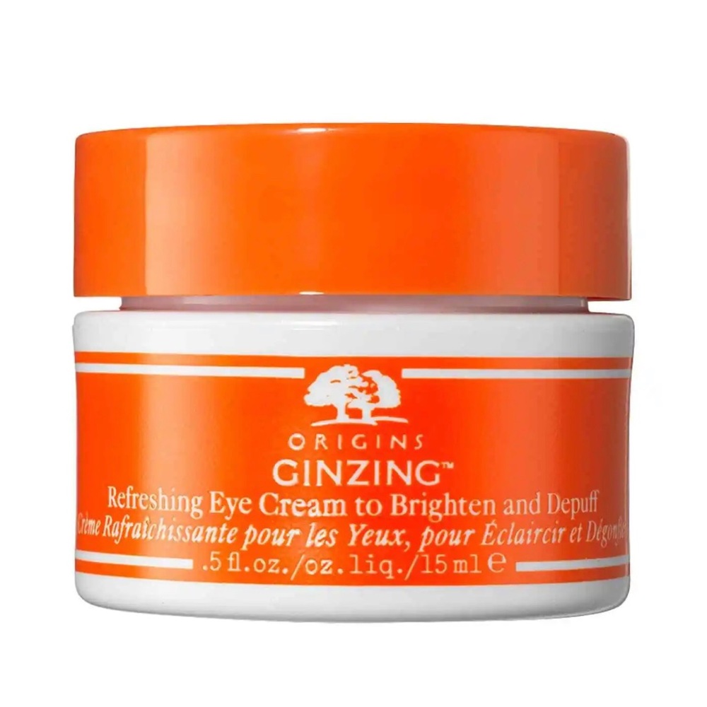 Origins GinZing Vitamin C Refreshing Eye Cream to Brighten & Depuff, .5 oz (NEW)